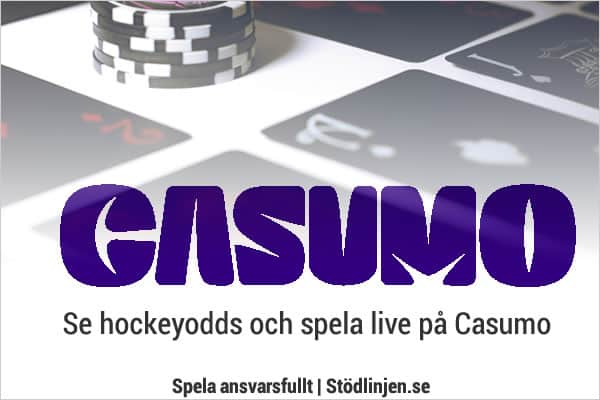Se hockeyodds och spela live på Casumo