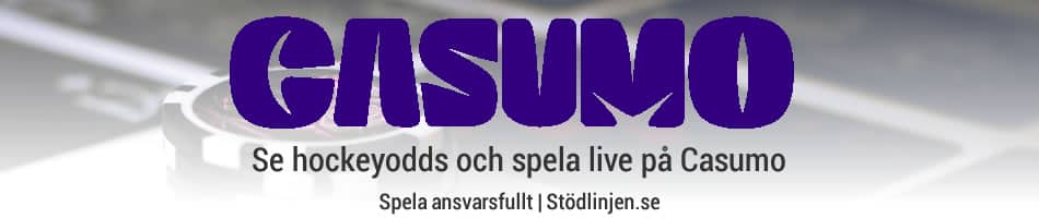 Se hockeyodds och spela live på Casumo